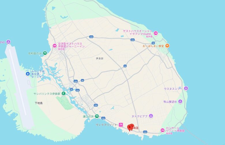 大野智の宮古島のリゾートホテルは海蓮